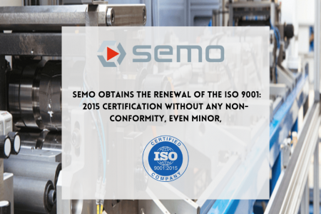 ISO 9001 : 2015 certifications