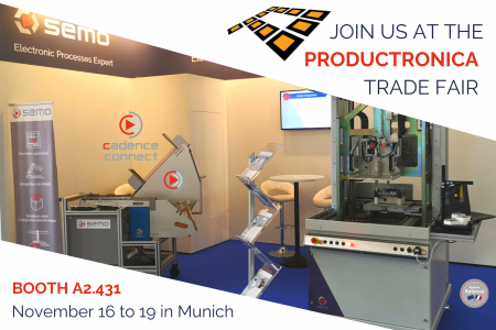 SEMO is back at the Productronica show in 2023 !